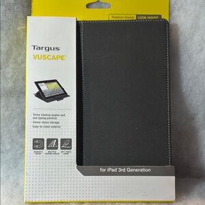 Targus Black Tablet Case Durable Protective Accessory